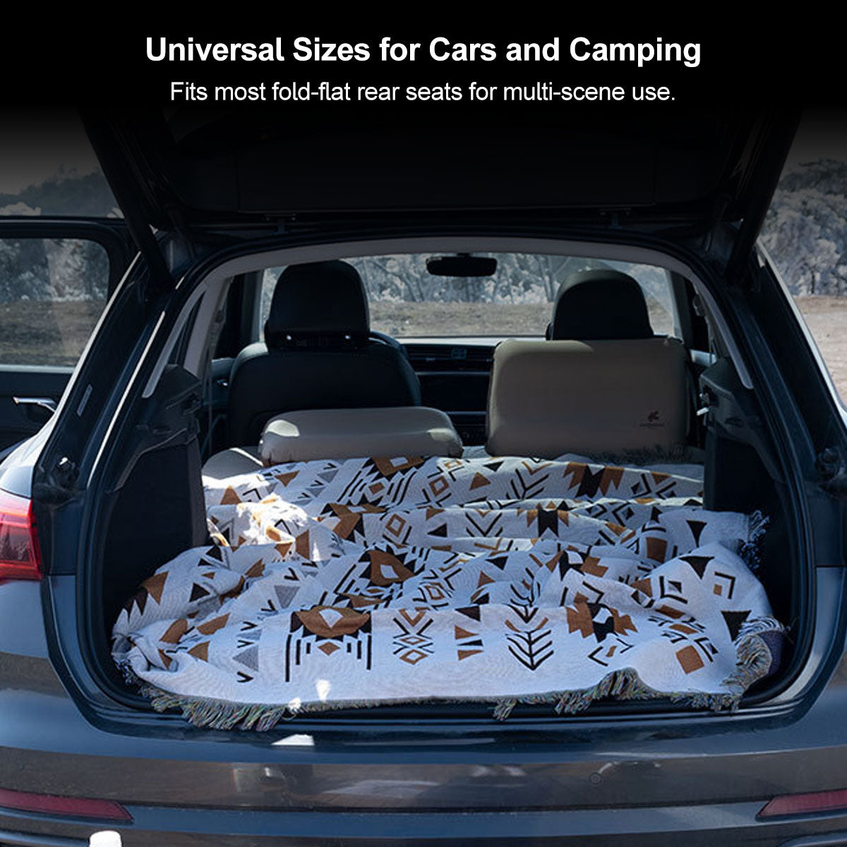 SUV Air Mattress Self-Inflating – Compact for Road Trips | Traverseon