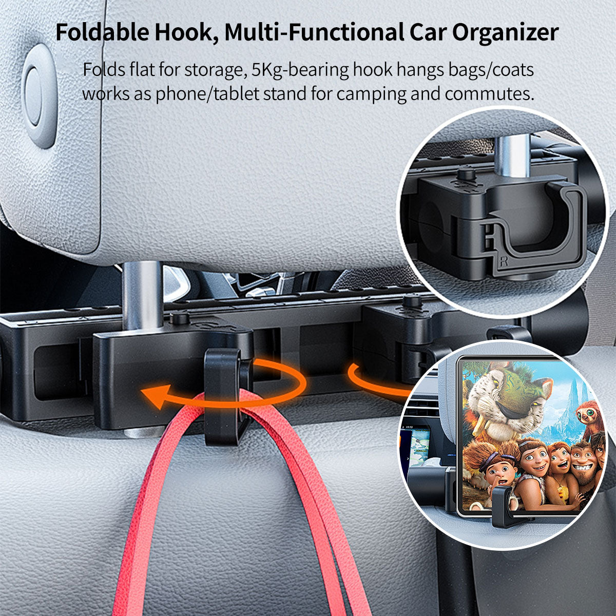 Car Headrest Neck Support – Adjustable Comfort for Travel & Sleep | Traverseon