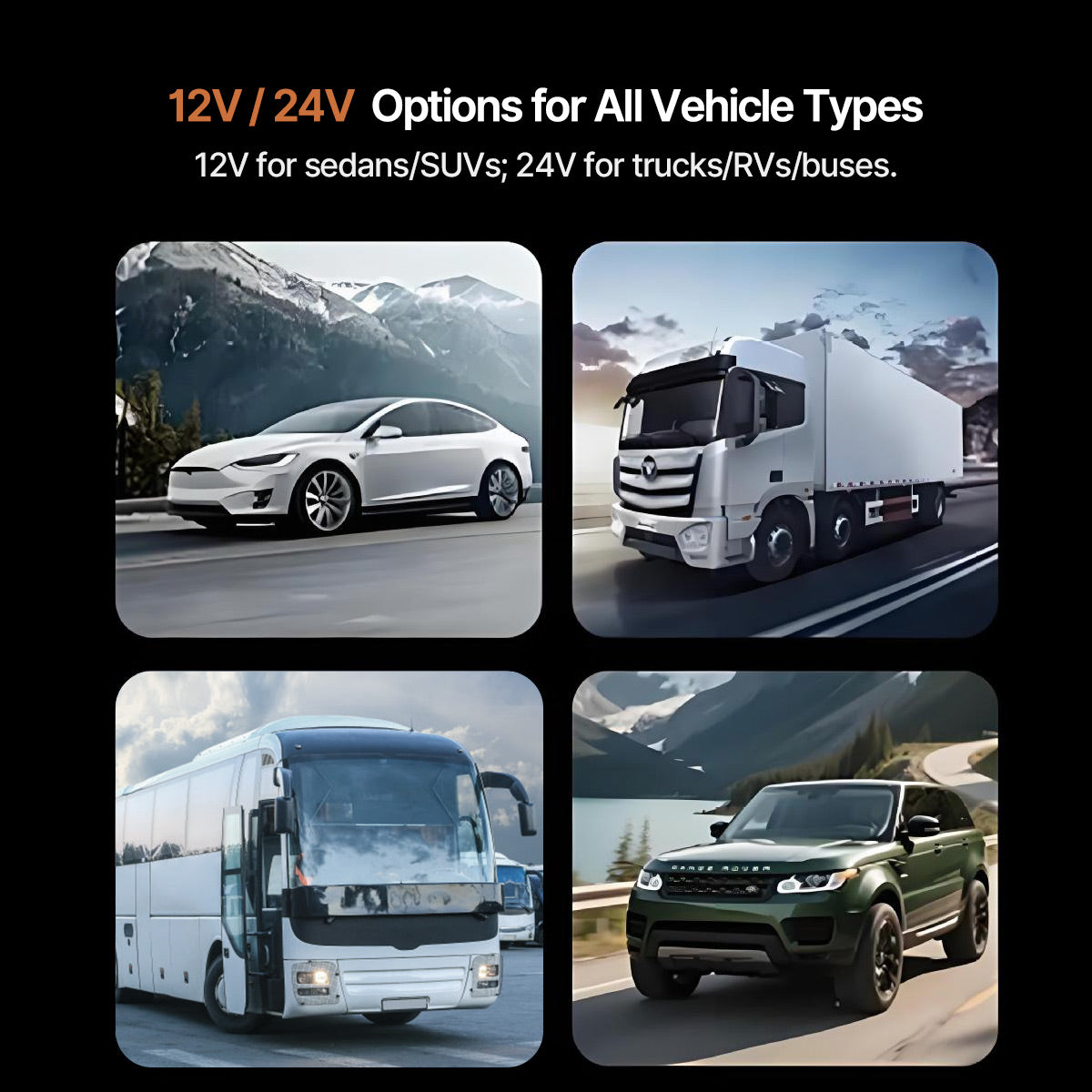 Car Heater 12V/24V Portable – Fast Heating Defroster for Cars | Traverseon