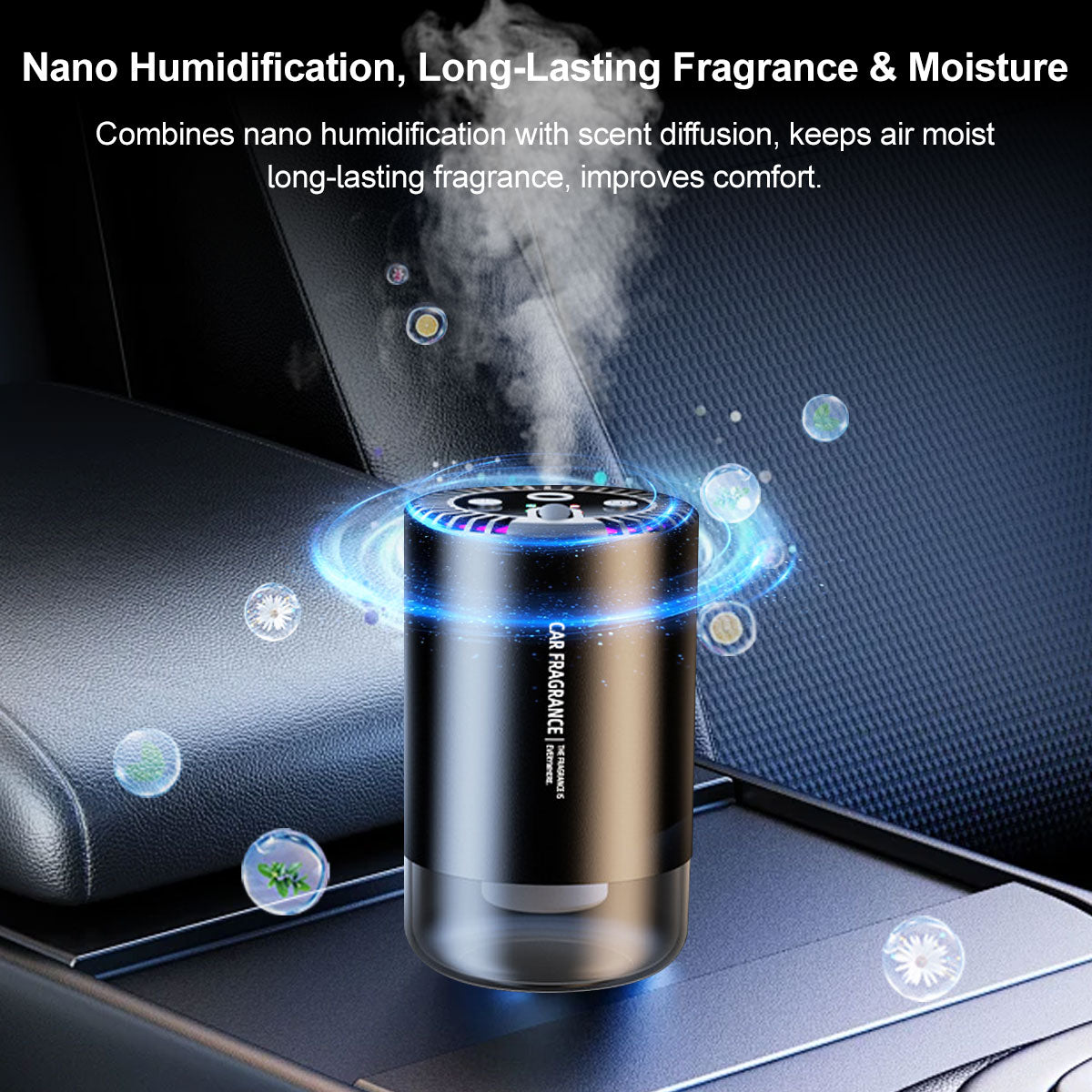 Starry Sky Aroma Diffuser – Dual Nano Atomizer, AI Auto Scent Control | Traverseon