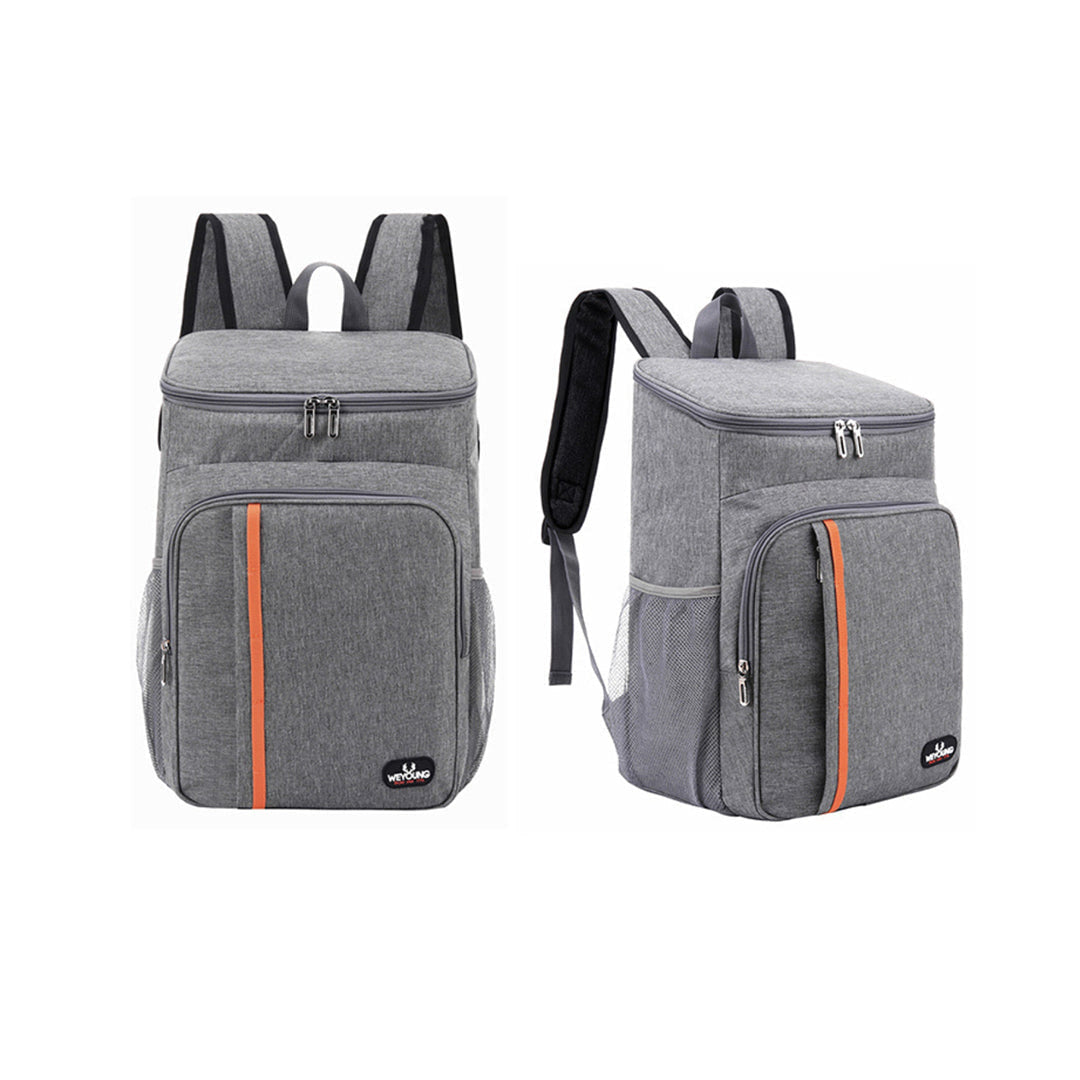 24L Insulated Cooler Backpack – 4H Warm 8H Cold for Camping & Beach|Traverseon