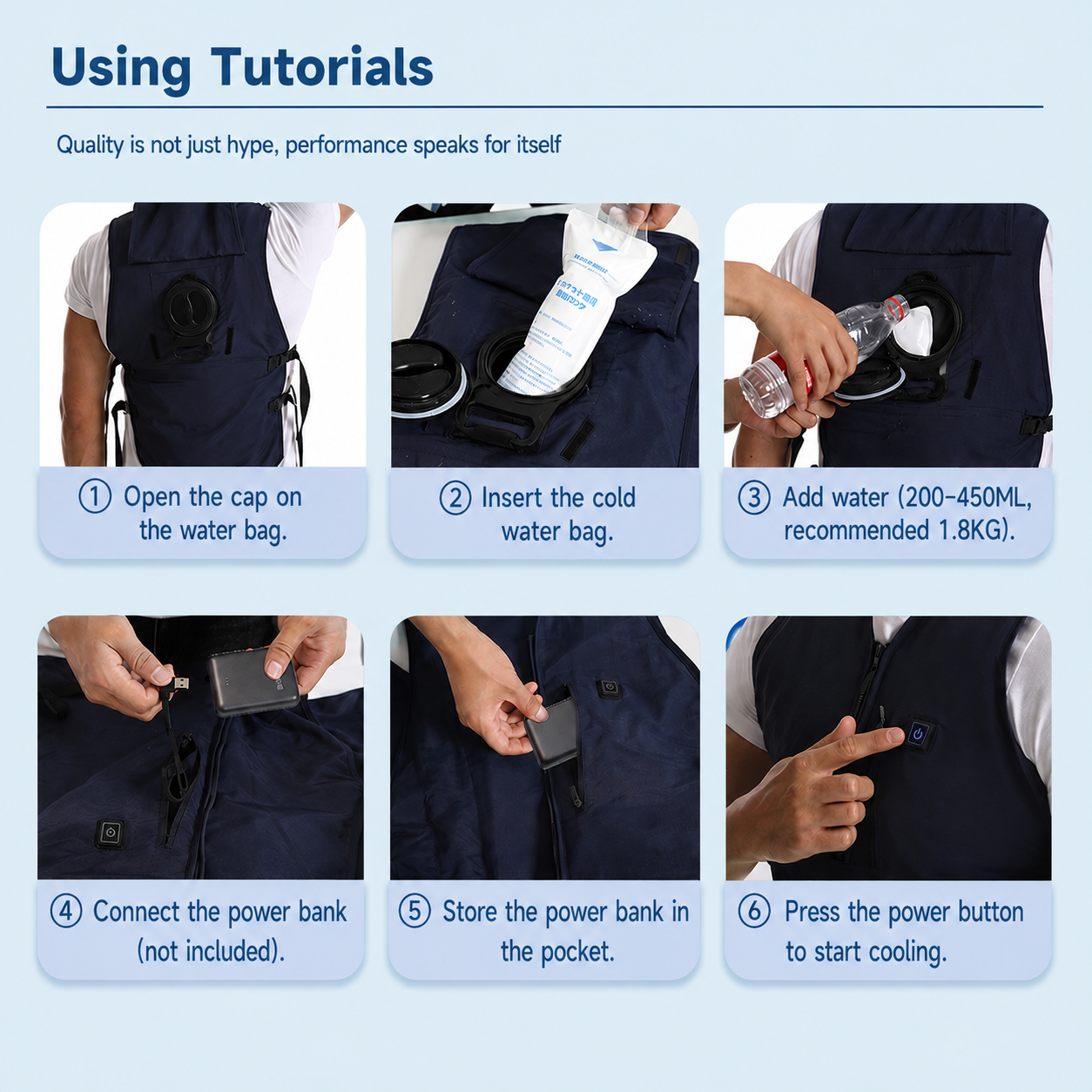 Water Circulation Cooling Vest – Adjustable Summer Cooling Gear | Traverseon