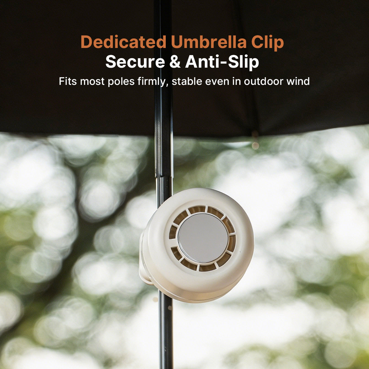 Portable Neck Cooling Fan – 1800mAh 3-Speed Icy Semiconductor Fan Outdoor | Traverseon