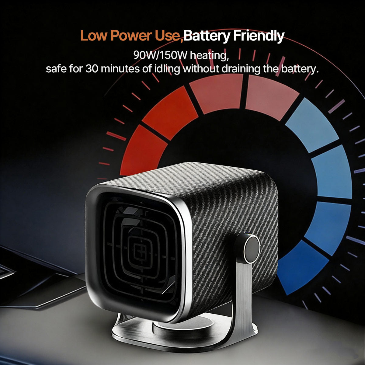 Car Heater 12V/24V Portable – Fast Heating Defroster for Cars | Traverseon