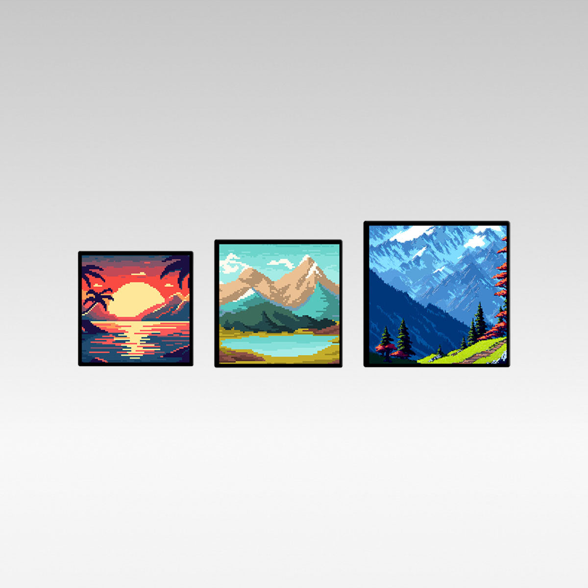 Smart LED Pixel Art Frame & Bluetooth Speaker | Traverseon