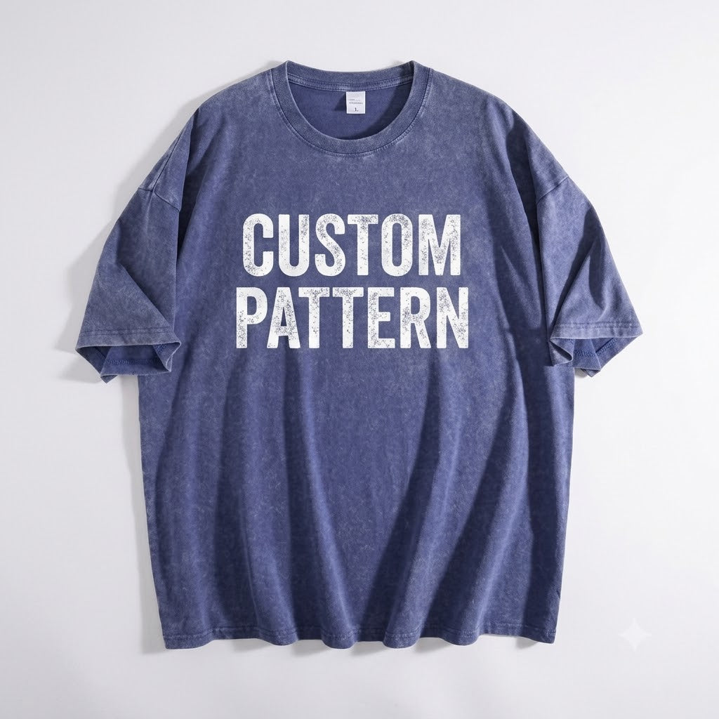 The Custom Vintage Wash Tee | 100% Breathable Cotton