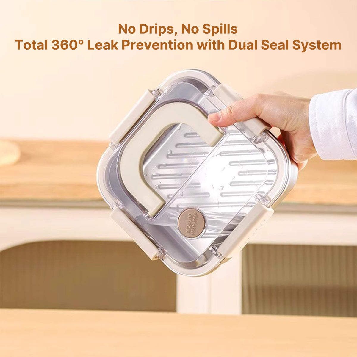 FreshSeal Stainless Steel Food Storage Box