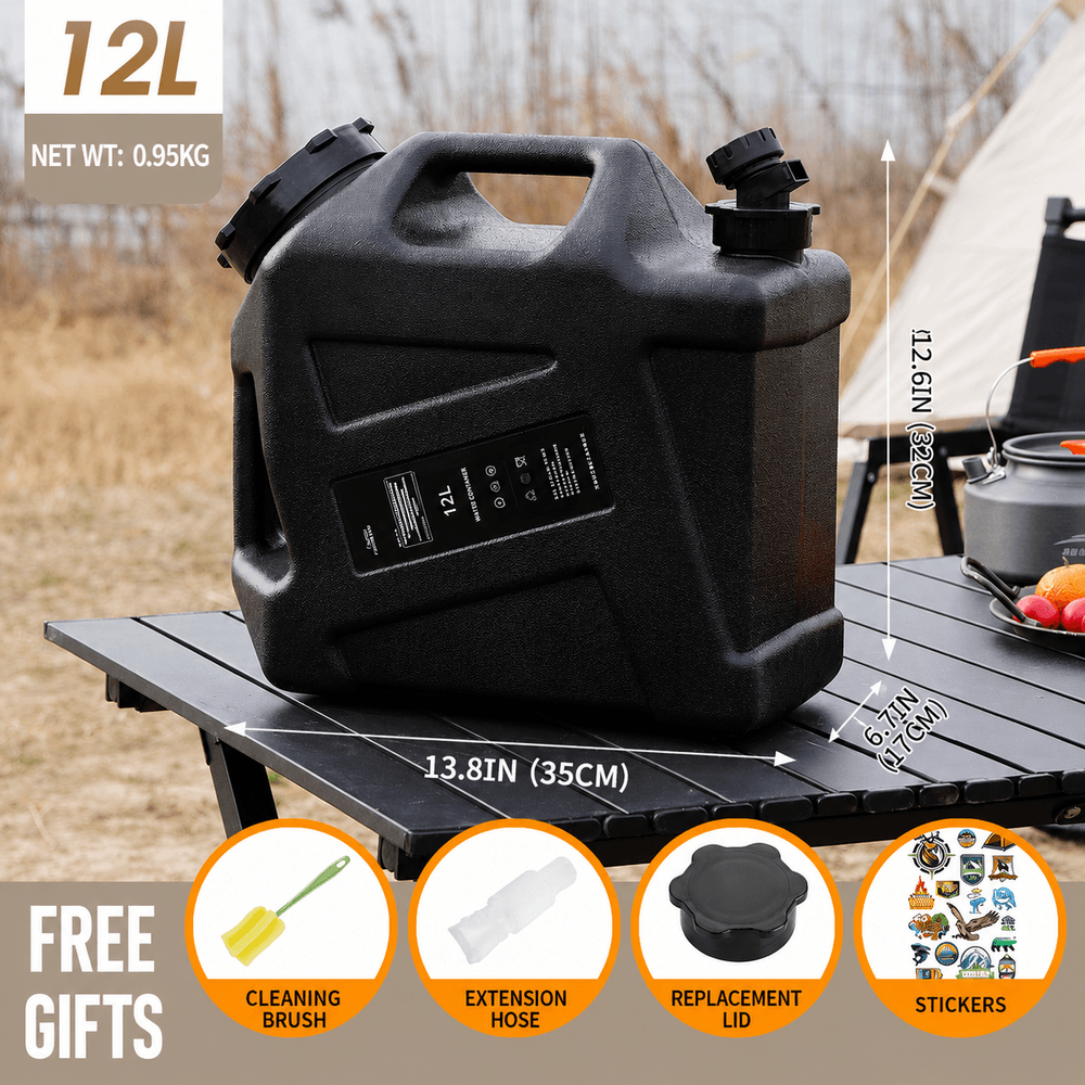Portable Camping Water Container – Food-Grade Jug with Spigot | Traverseon