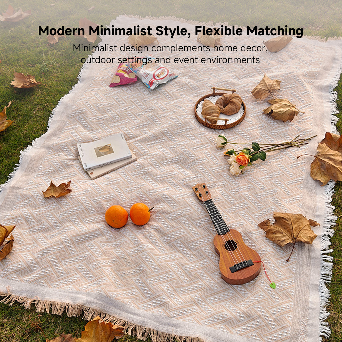 3-Season Camping Picnic Blanket – Moisture-Resistant Outdoor Travel Blanket | Traverseon