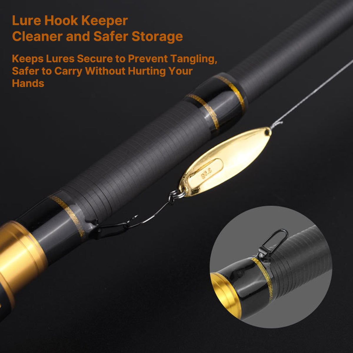 Carbon Fiber Telescopic Fishing Rod – Portable Lure Travel Pole