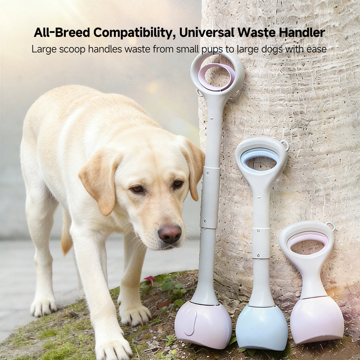 Pet Waste Scoop – Strong Bite Large Diameter Portable Outdoor Use | Traverseon