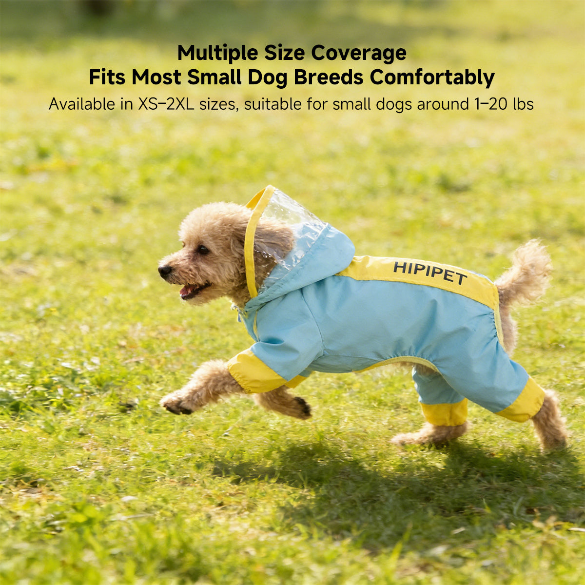 Reflective Dog Raincoat – Waterproof Full-Coverage with Leash Hole | Traverseon