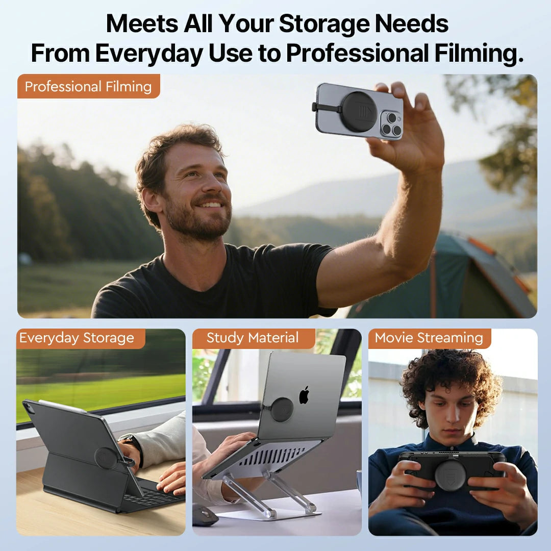 4K ProRes & Ultra-light Magnetic Hard SSD