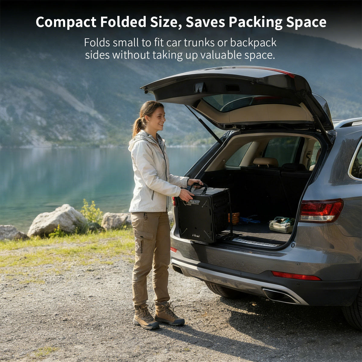 Camping Table – Folding Portable 30L Skeleton Tactical Bag 2-in-1 Outdoor | Traverseon