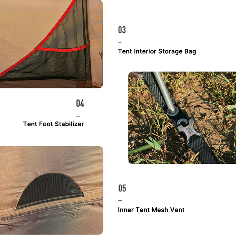 Traverseon InstaFrame™ Quick-Deploy Tent – 2-Person Freestanding Tent with Fast Setup