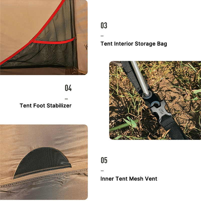 Traverseon InstaFrame™ Quick-Deploy Tent – 2-Person Freestanding Tent with Fast Setup