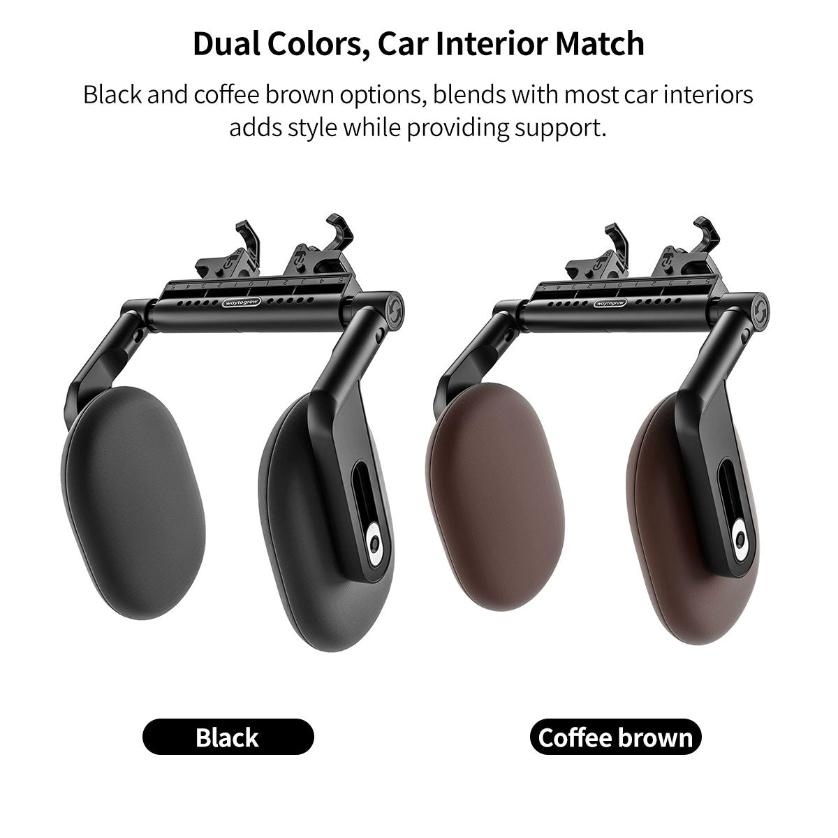 Car Headrest Neck Support – Adjustable Comfort for Travel & Sleep | Traverseon