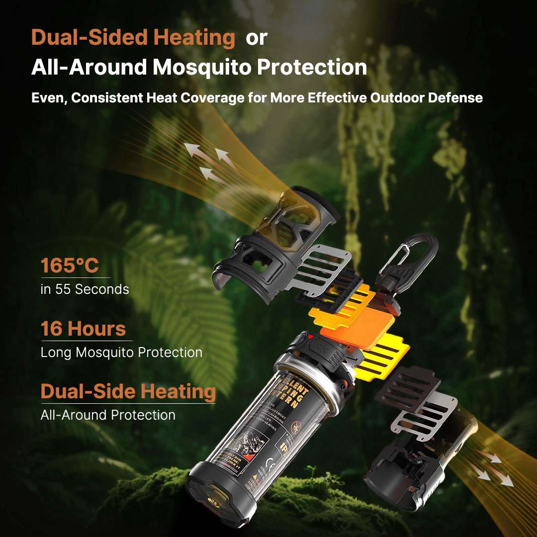 2-in-1 Mosquito Zapper Lamp