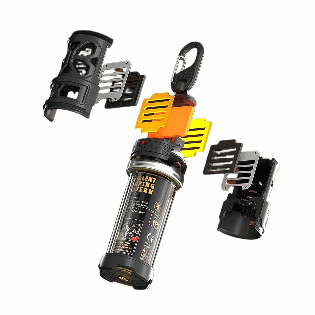2-in-1 Mosquito Repellent Lamp, 16-Hr Protection for Camping & Hiking | Traverseon