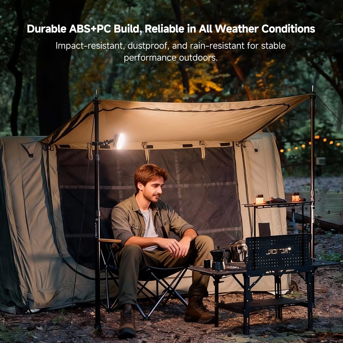 Card-style Camping Lights – Portable Multi-Mode 900LM Lamp for Outdoor | Traverseon