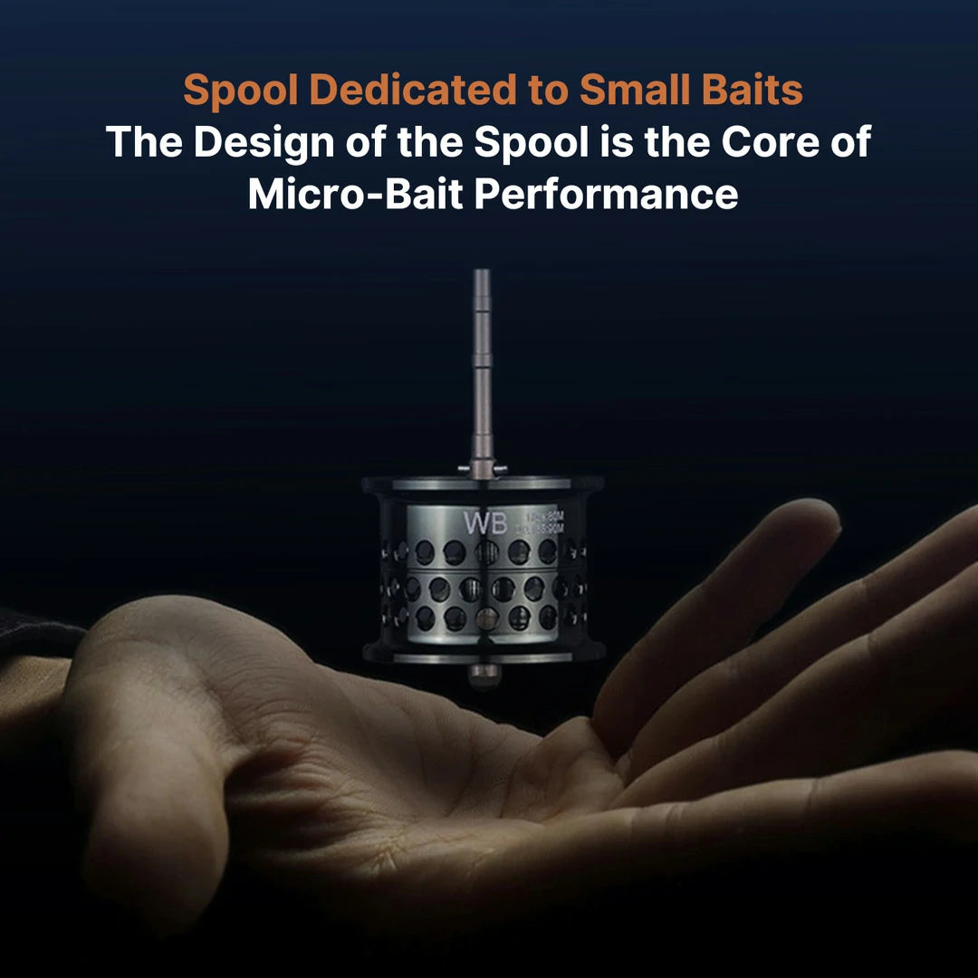 Micro Baitcasting Reel 190g β Smooth Cast & Long Distance | Traverseon