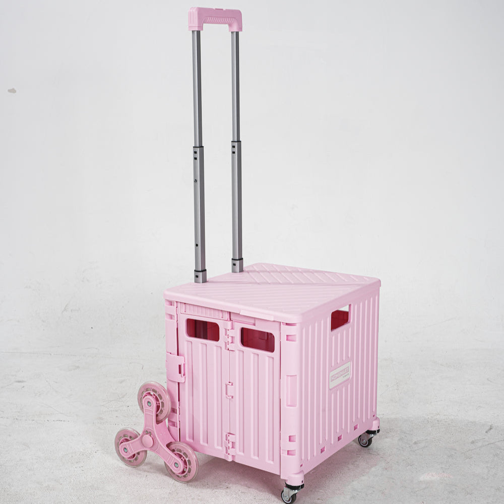 Traverseon QuickFold Rolling Crate