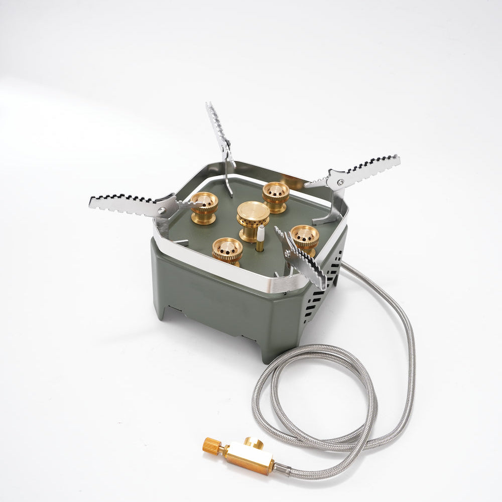 Traverseon BlazeCore™ 13800W Windproof Camping Stove