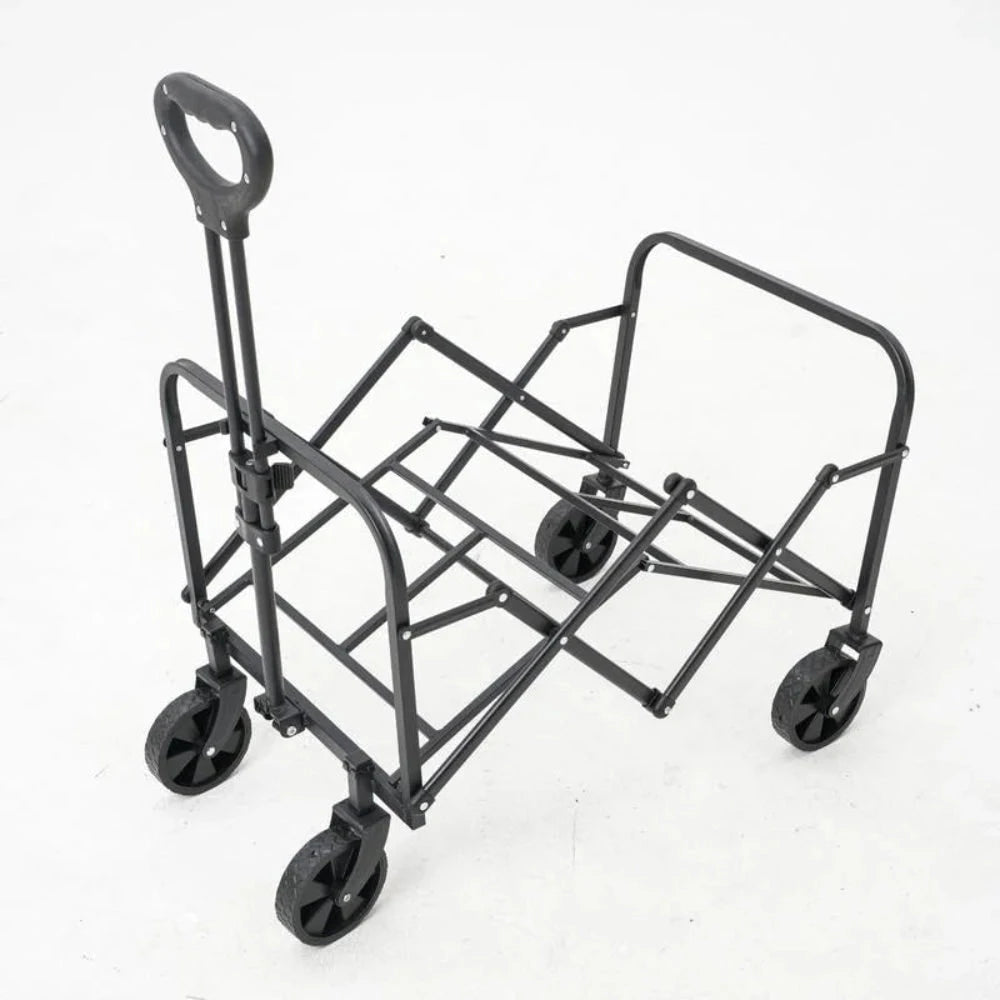 100L Collapsible Wagon – Foldable Utility Wagon Cart for Beach | Traverseon