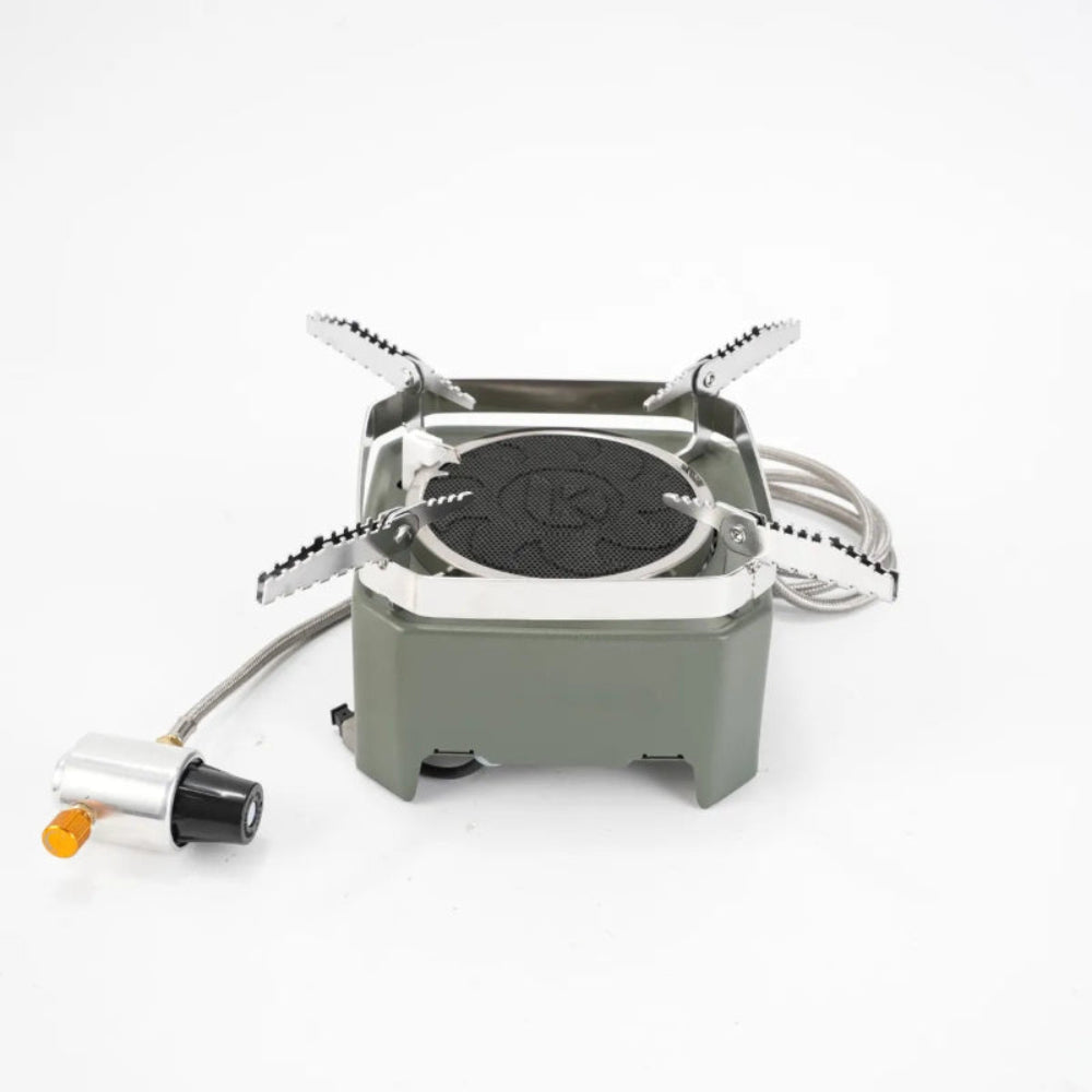 Portable Gas Propane Stove – Windproof Flameless Infrared | Traverseon