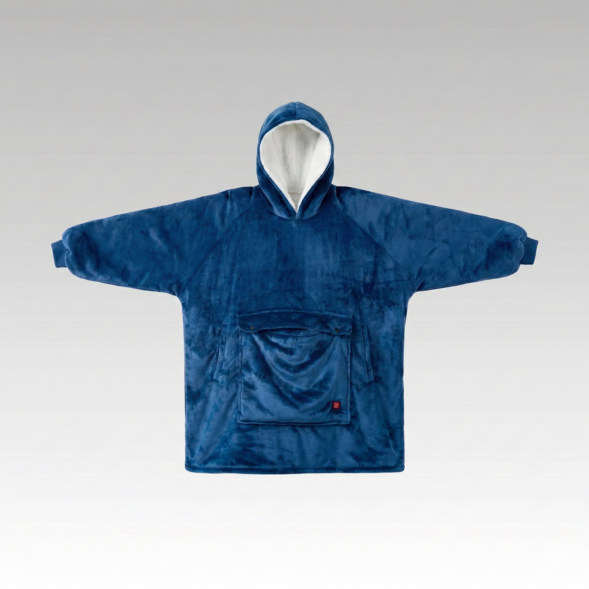 Cordless Heated Hoodie Blanket β 1400g Thick Flannel Cozy Warmth Anywhere | Traverseon