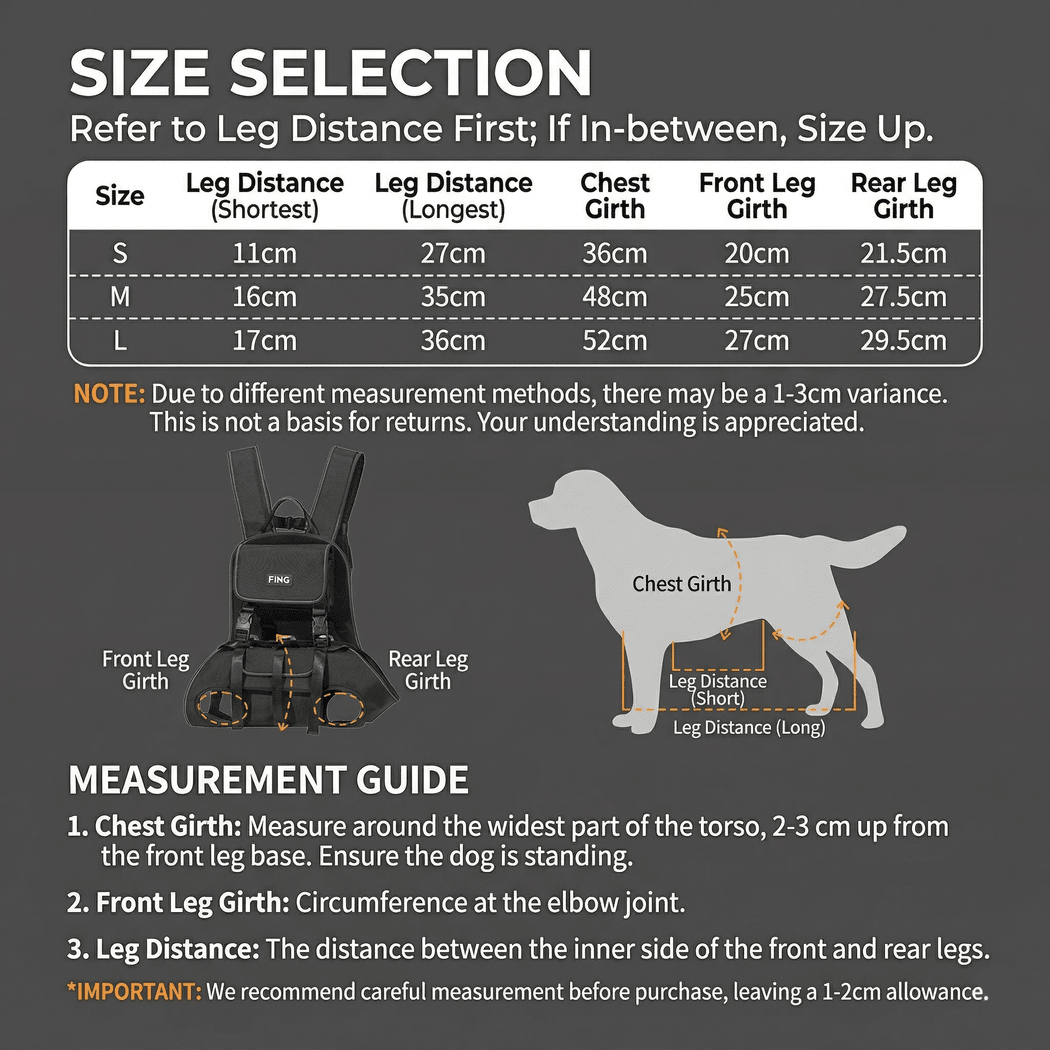 Breathable Dog Backpack Carrier - Ergonomic 3-Point Support for Hiking & Daily Walks (Up to 33 lbs) | Traverseon
