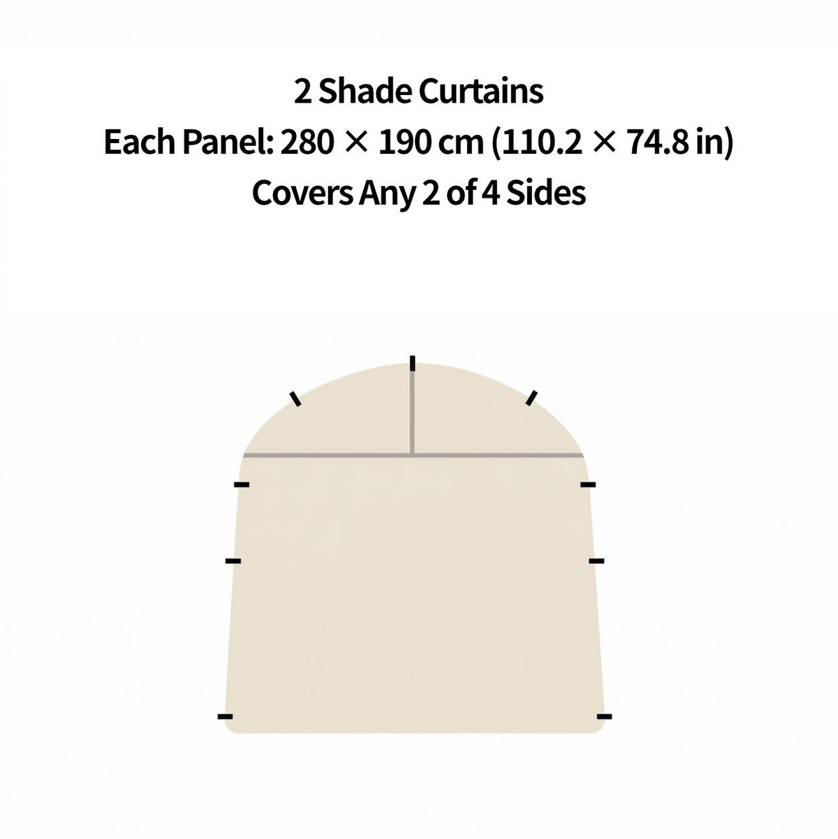 Family Dome Canopy Tent – 4–12 Person Sun Shelter, 10x10 & 14x14 ft | Traverseon