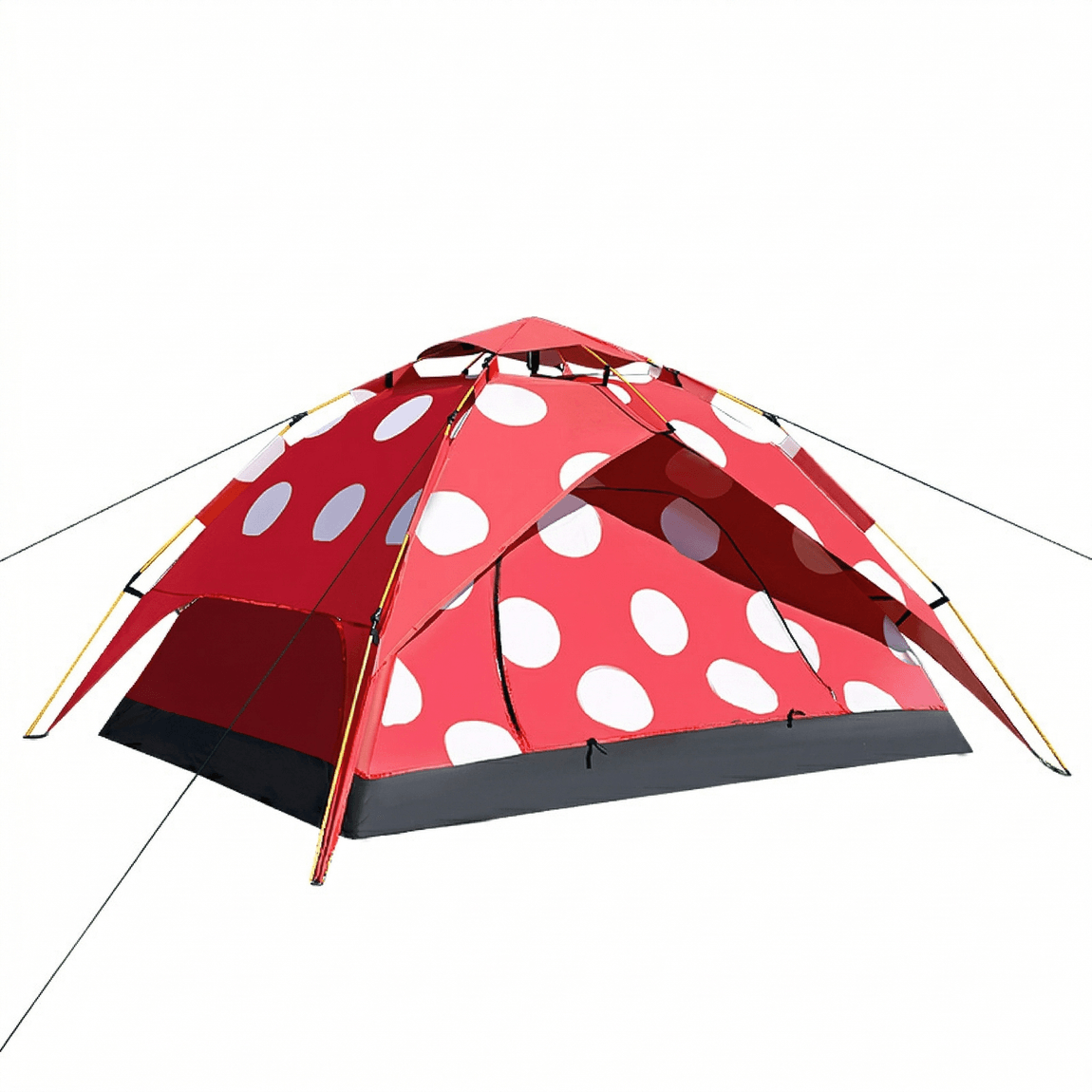 Spring Automatic Camping Tent – 3–4 Person Waterproof UV Sun Shelter | Traverseon