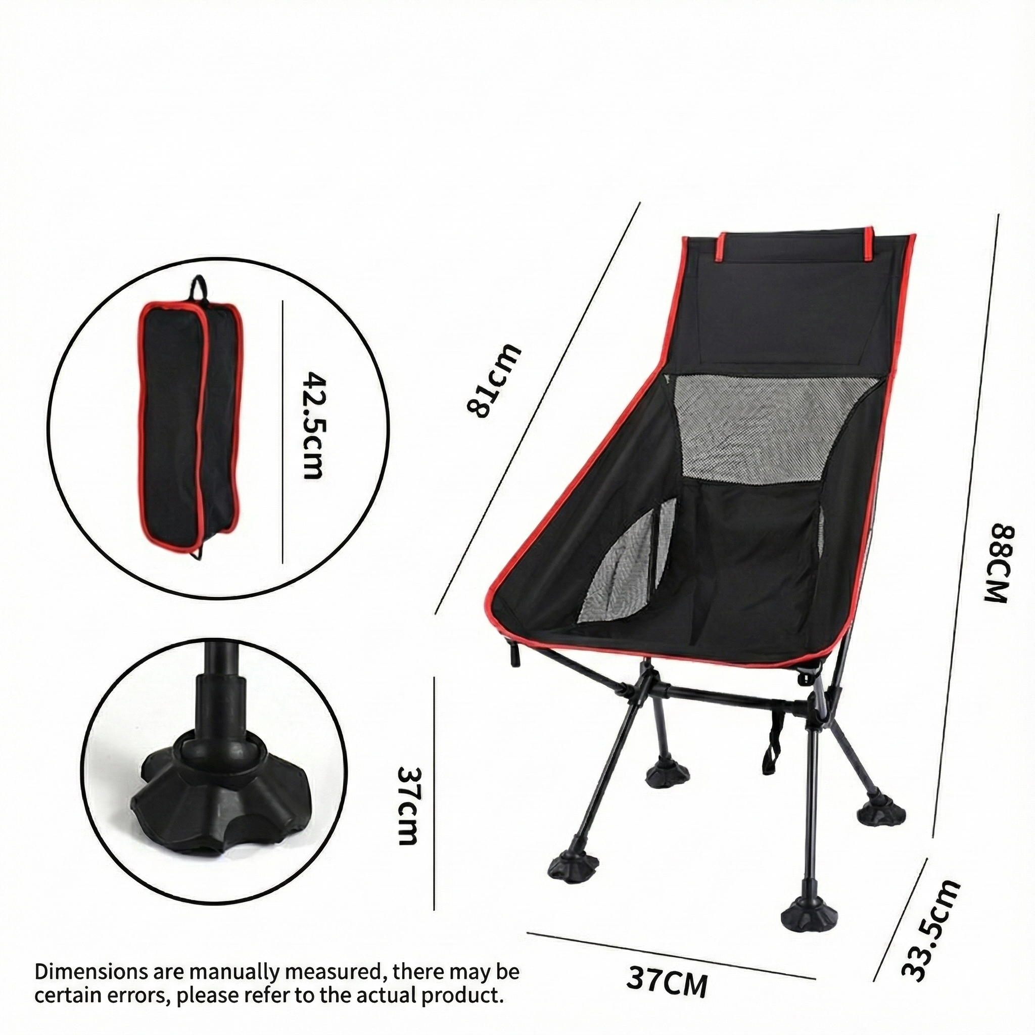 Folding Camping Chair – All-Day Comfort, Ultralight Outdoor Chair | Traverseon