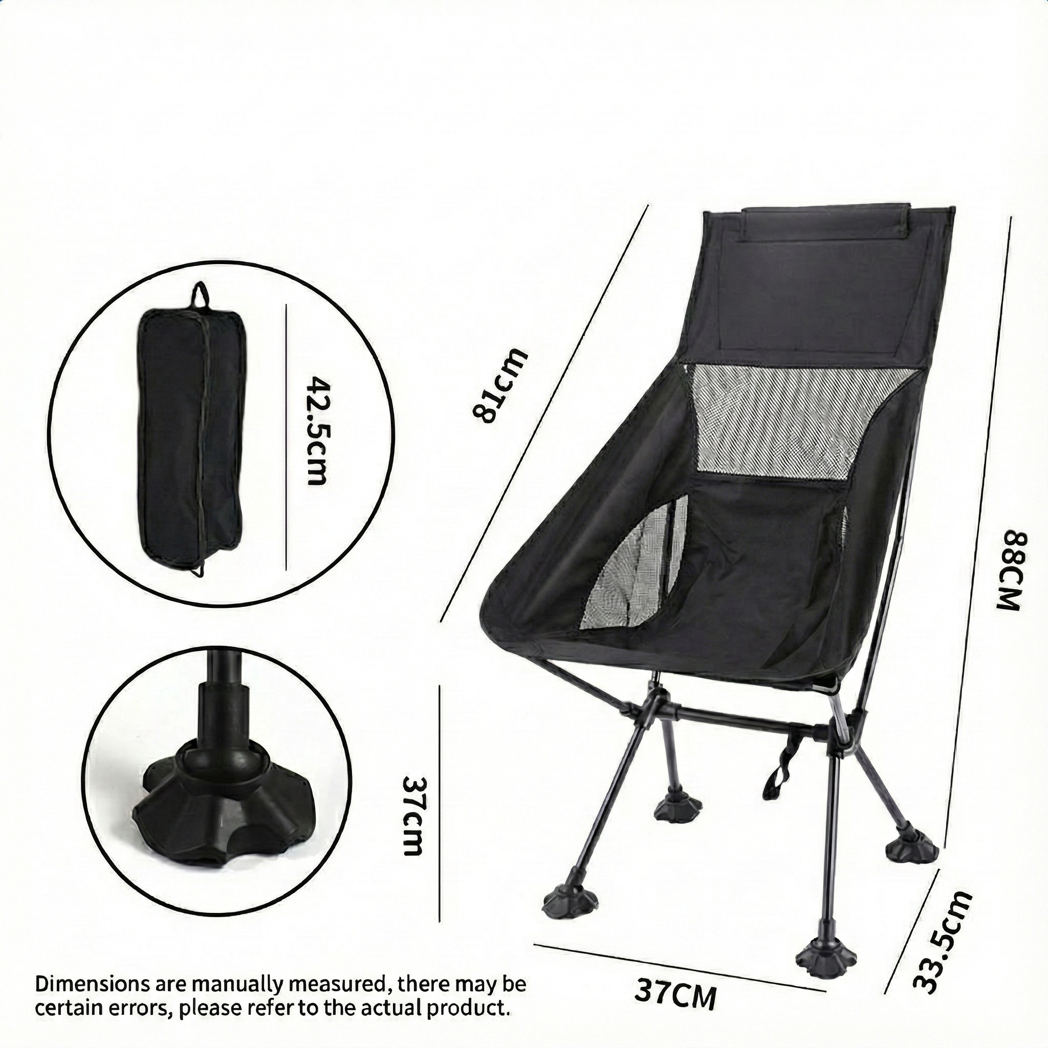 Folding Camping Chair – All-Day Comfort, Ultralight Outdoor Chair | Traverseon