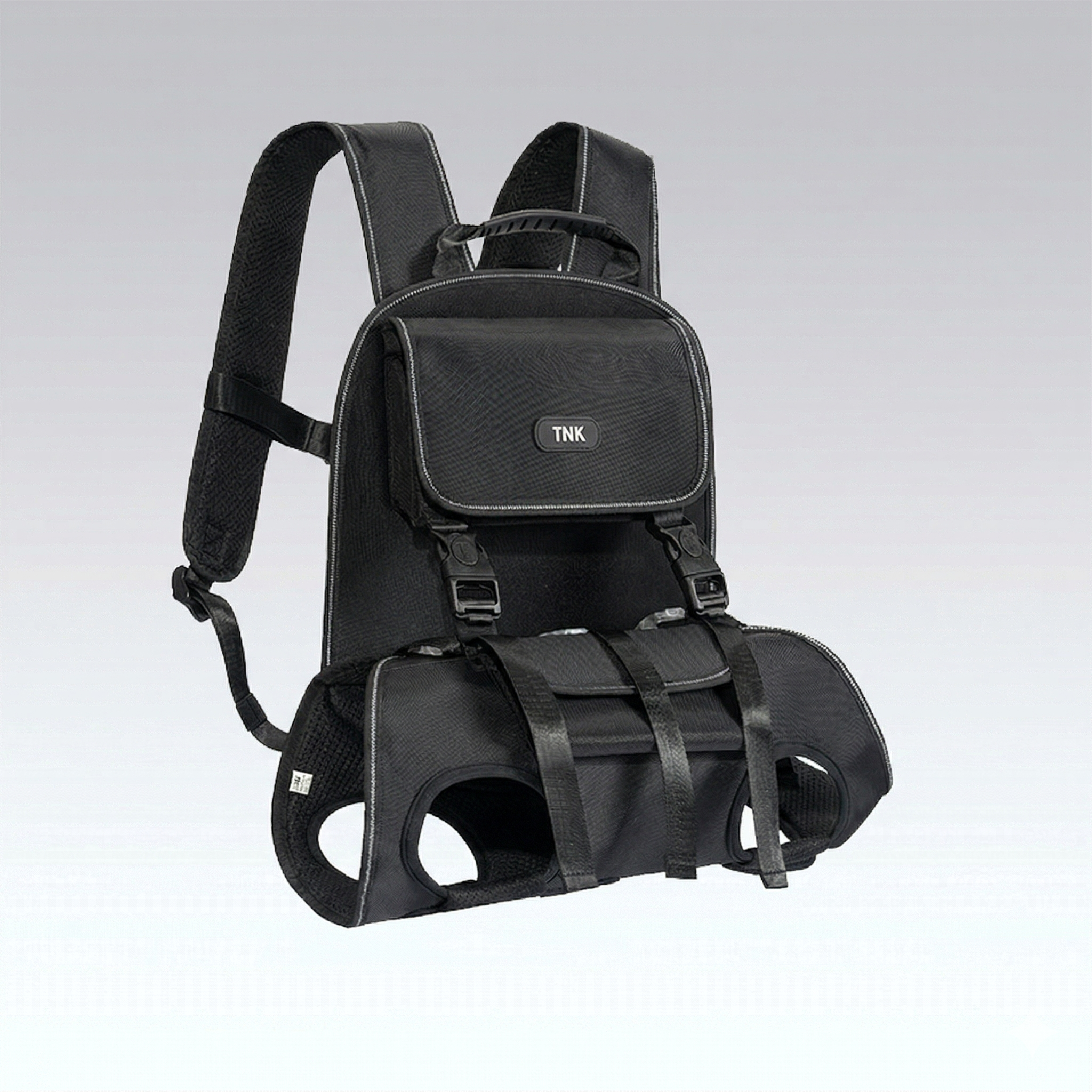 Dog Backpack Carrier – Bionic Breathable Adjustable for Hiking Walking Travel | Traverseon