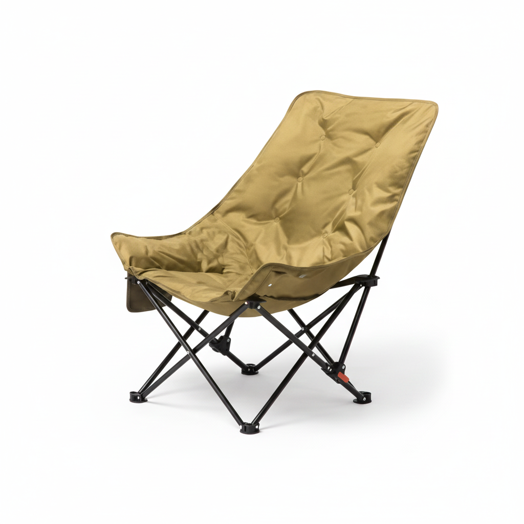 Outdoor Recliner Chair - Adjustable Gear Positions Foldable for Camping, Sports Events, Beach | Traverseon