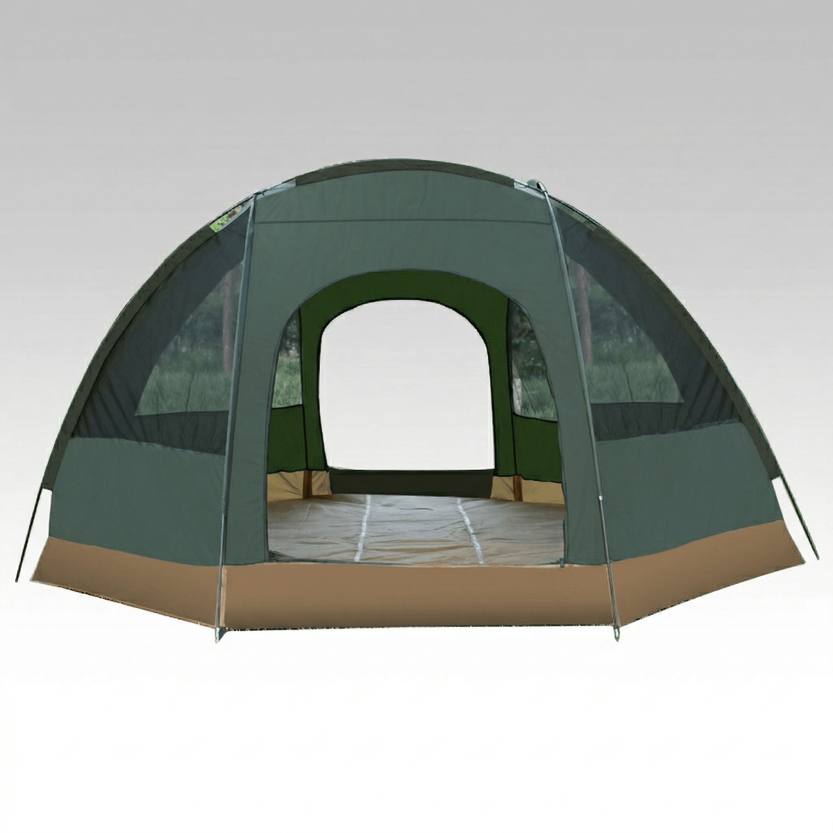 4-Person Camping Tent – 4-Season, 2000mm Waterproof Double Layer | Traverseon