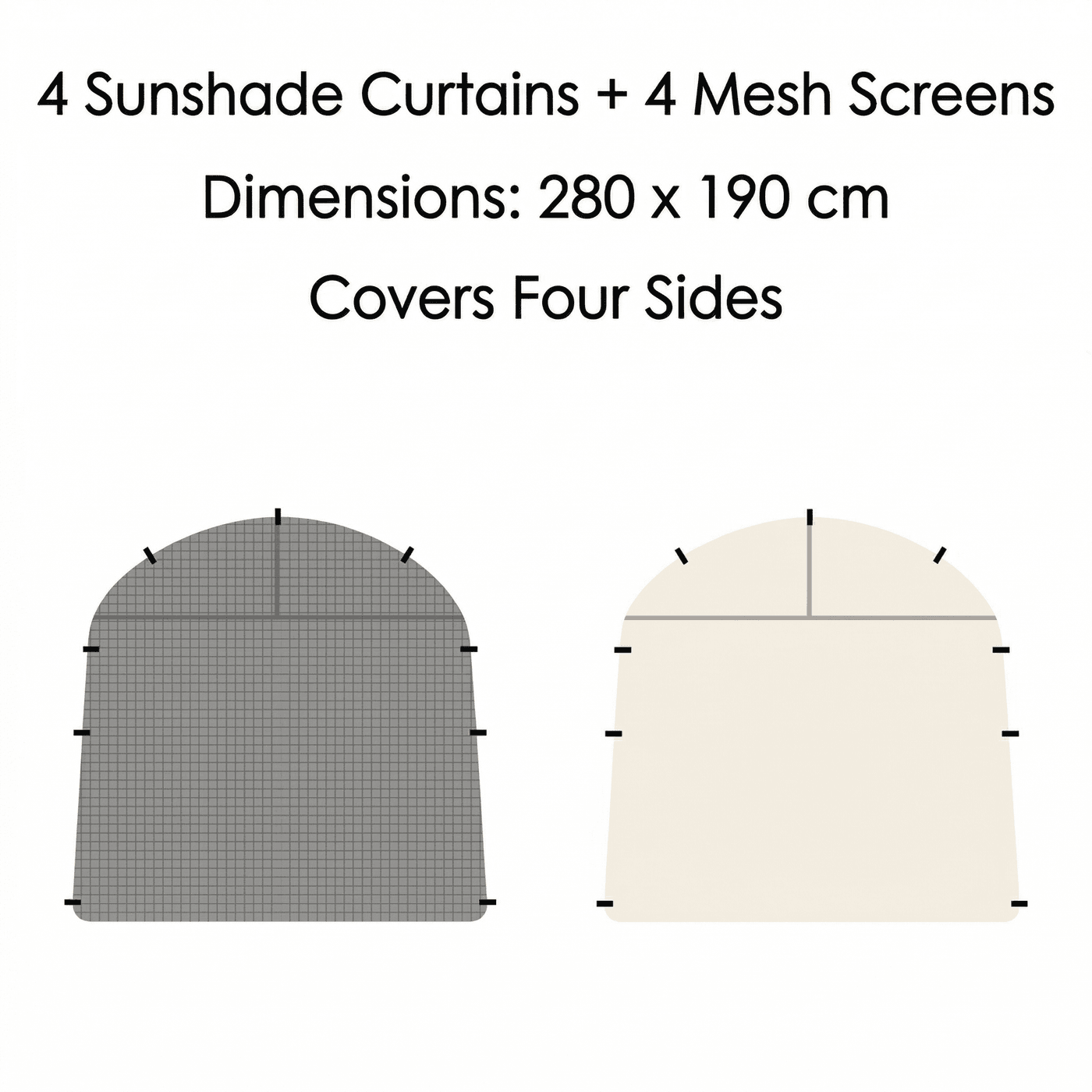 Family Dome Canopy Tent – 4–12 Person Sun Shelter, 10x10 & 14x14 ft | Traverseon