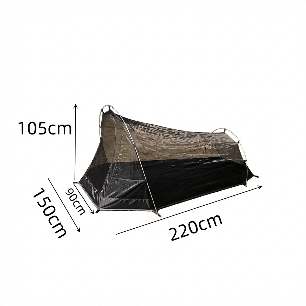AeroDuo 2P Ultralight Tunnel Tent — 1.58 kg Compact Shelter