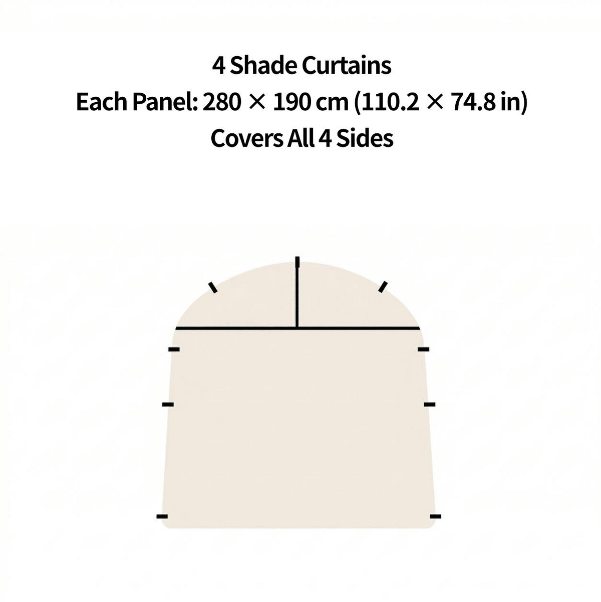 Family Dome Canopy Tent – 4–12 Person Sun Shelter, 10x10 & 14x14 ft | Traverseon