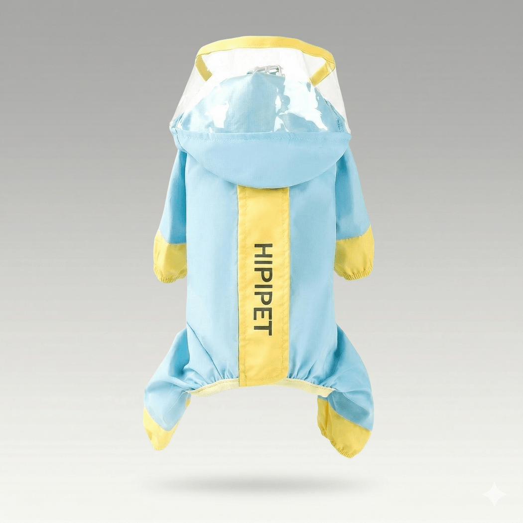 Reflective Dog Raincoat – Waterproof Full-Coverage with Leash Hole | Traverseon
