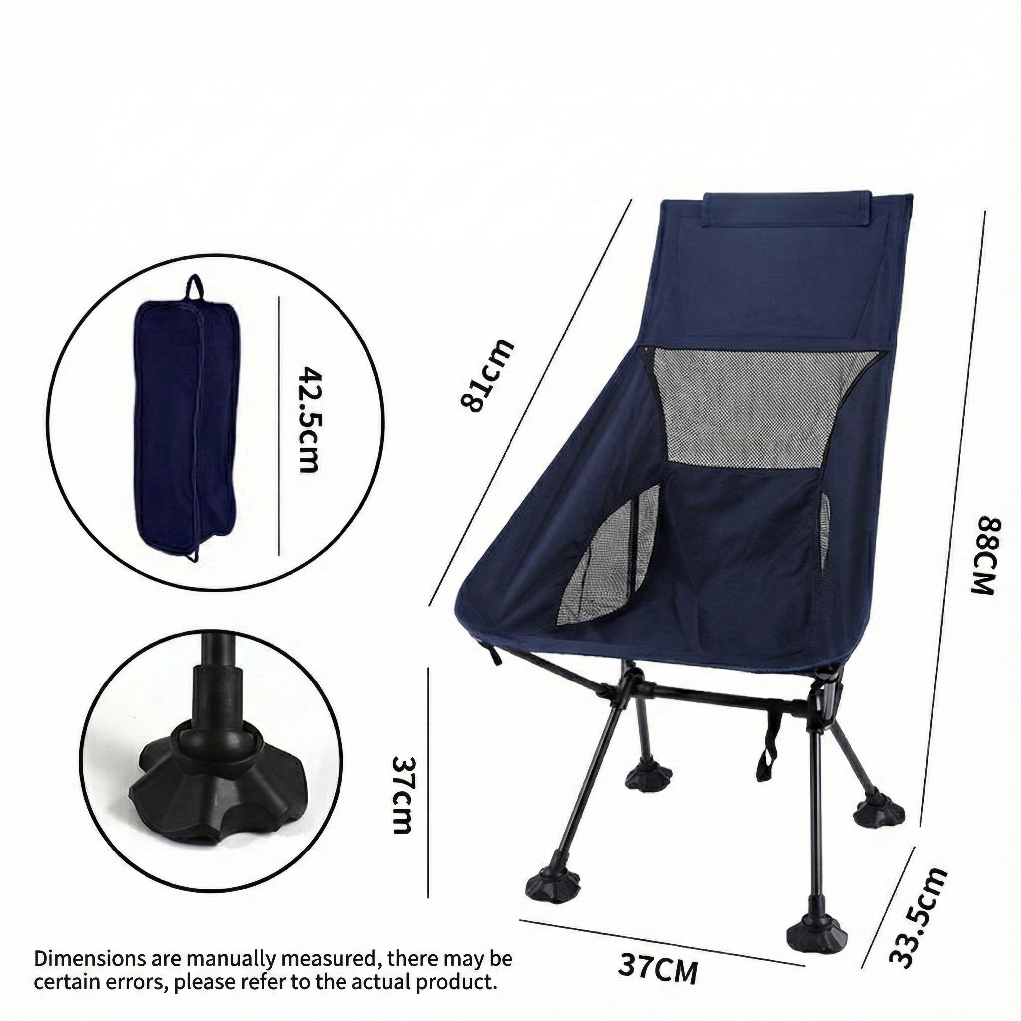 Folding Camping Chair – All-Day Comfort, Ultralight Outdoor Chair | Traverseon
