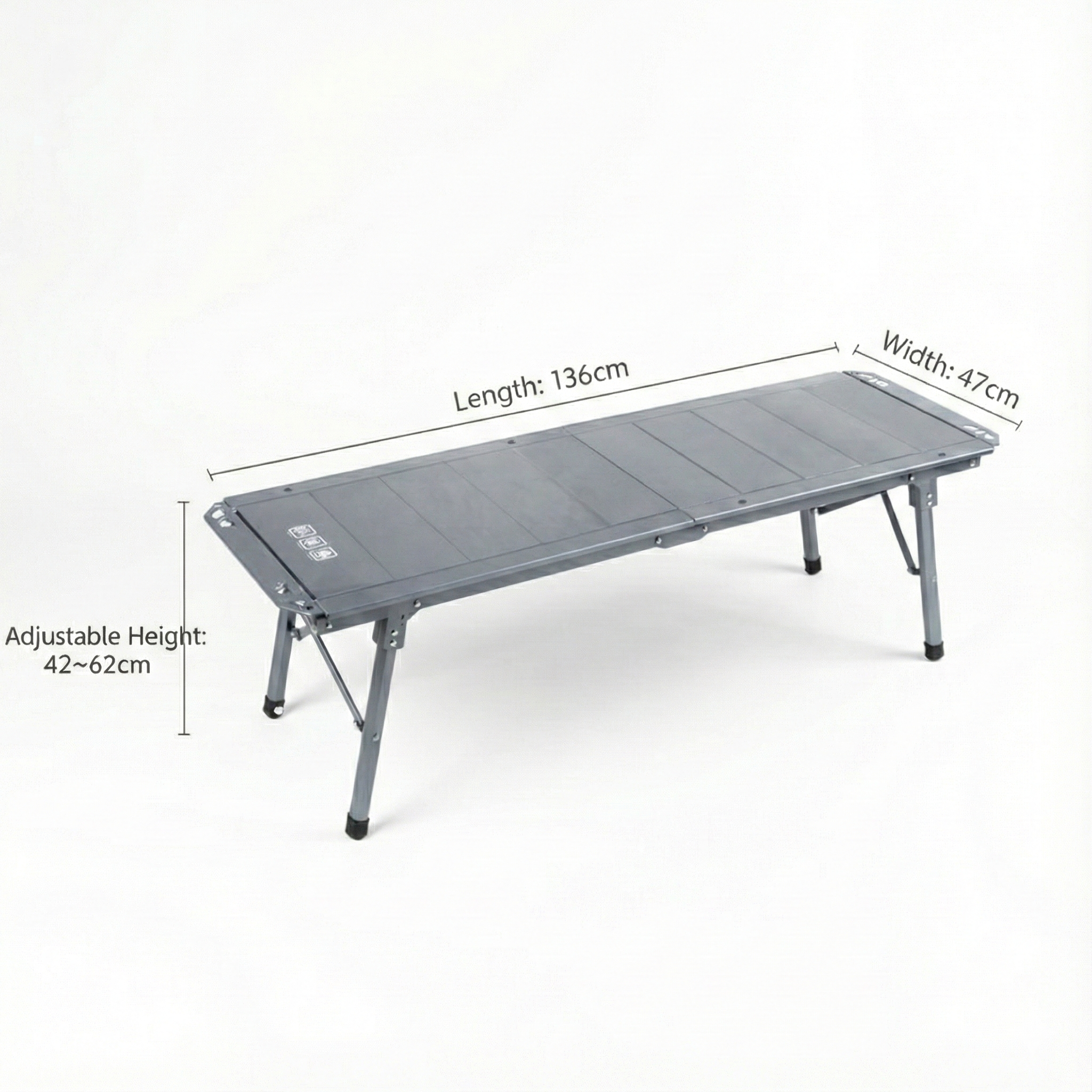 Table Camping IGT – 5-10 Units Modular Folding Portable Aluminum for Camp Picnic RV | Traverseon