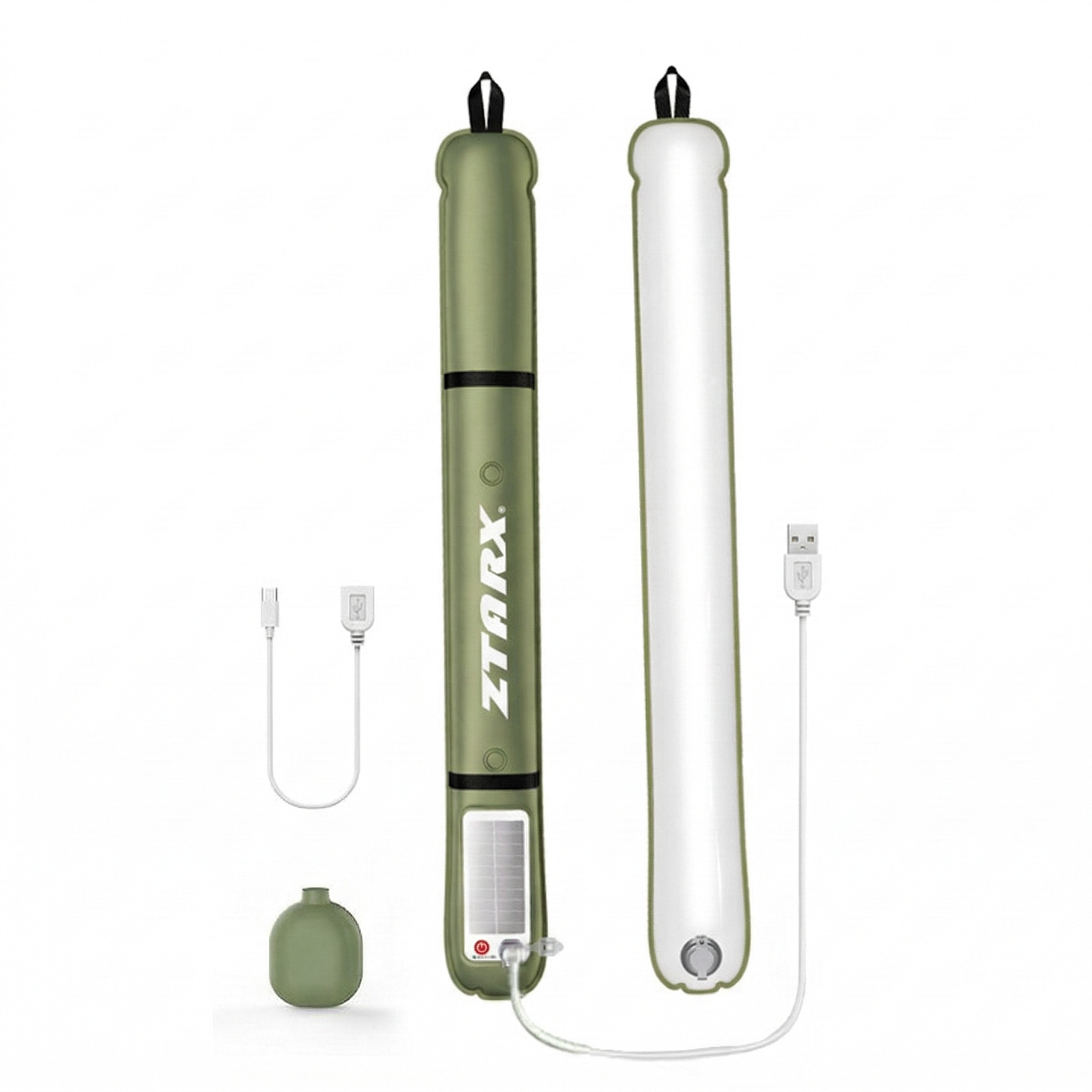 Solar Inflatable Camping Lantern – Rechargeable Waterproof LED Light | Traverseon