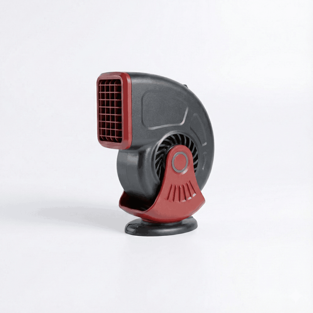 12V Car Heater & Defroster – 80°C Rapid Heat, Dual-Mode, 360° Adjustable | Traverseon