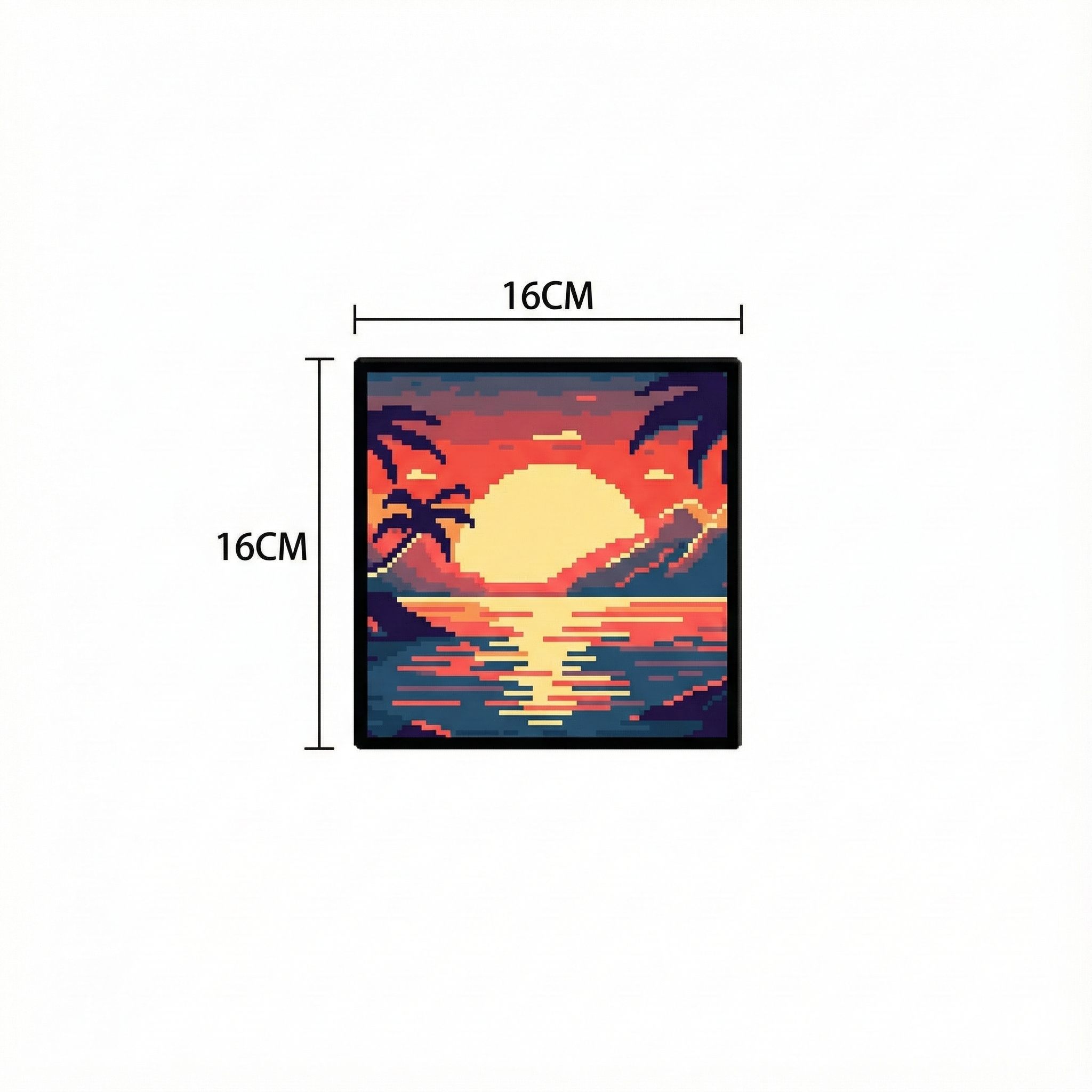 Smart LED Pixel Art Frame & Bluetooth Speaker | Traverseon
