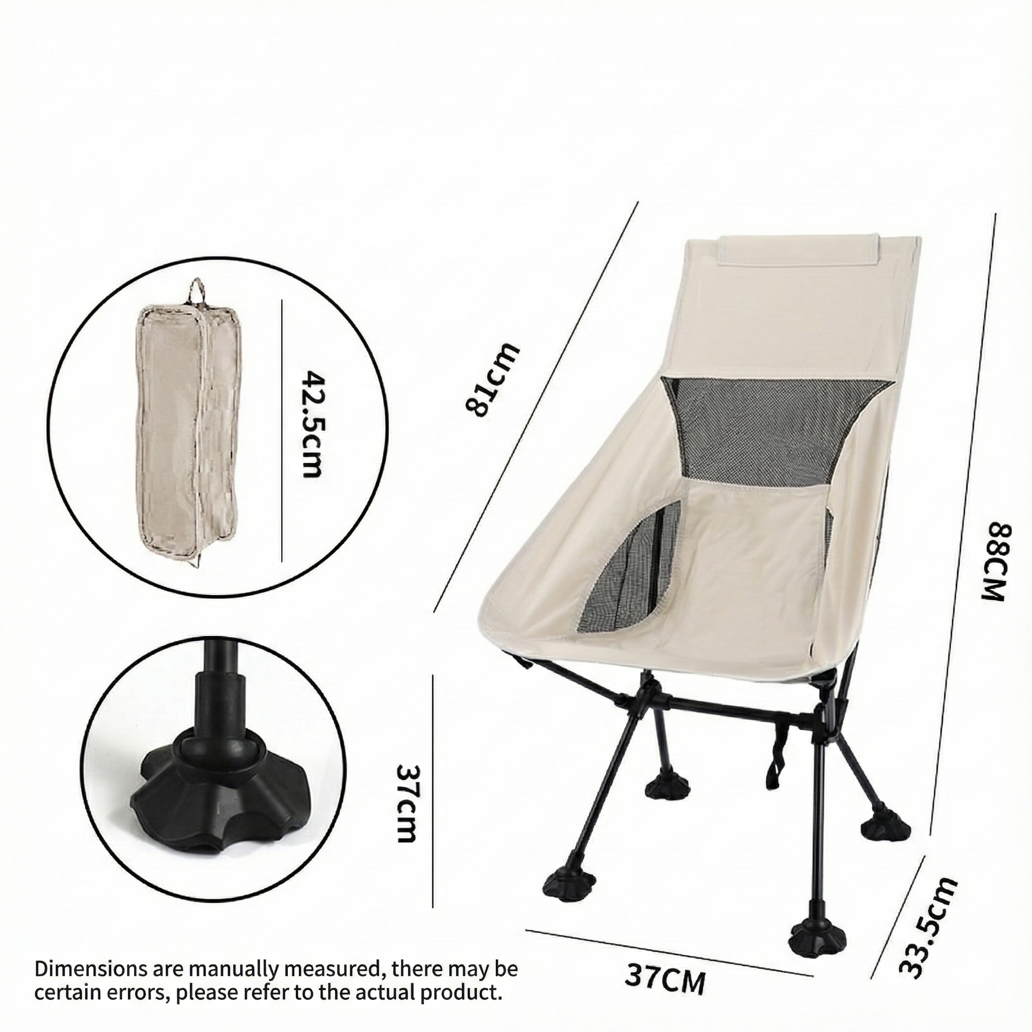 Folding Camping Chair – All-Day Comfort, Ultralight Outdoor Chair | Traverseon