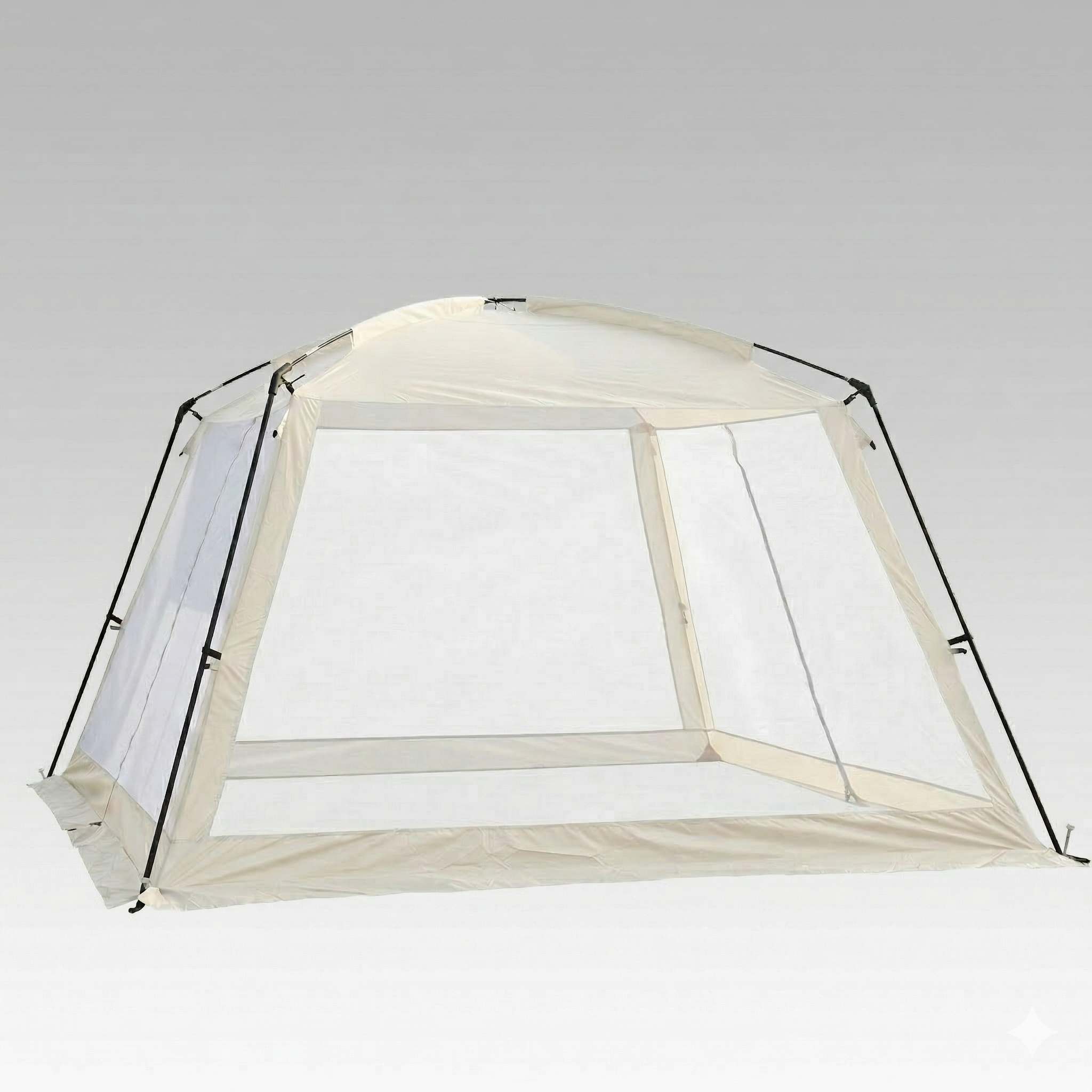 Outdoor Mosquito Net Tent with Sun Shade – 4-8 Person Spacious Canopy for Camping & Backyard | Traverseon