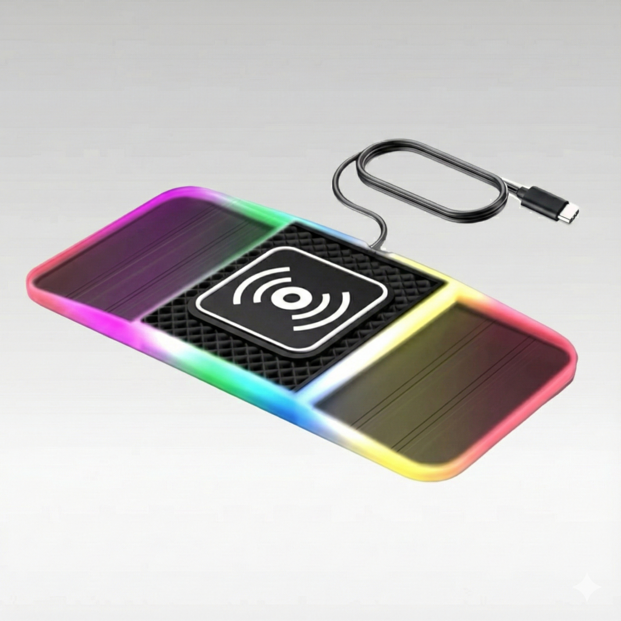 Wireless Car Charger β 20W Dual-Slot Fast Charging with Anti-Slip Pad | Traverseon